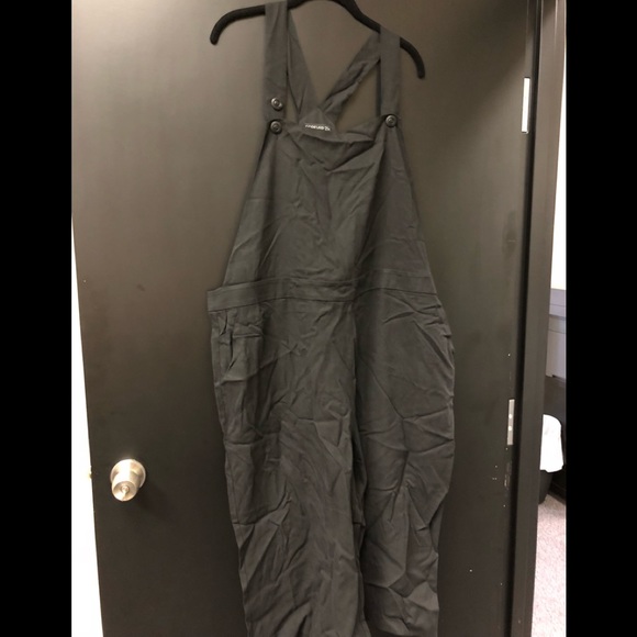 pinafore culotte jumpsuit